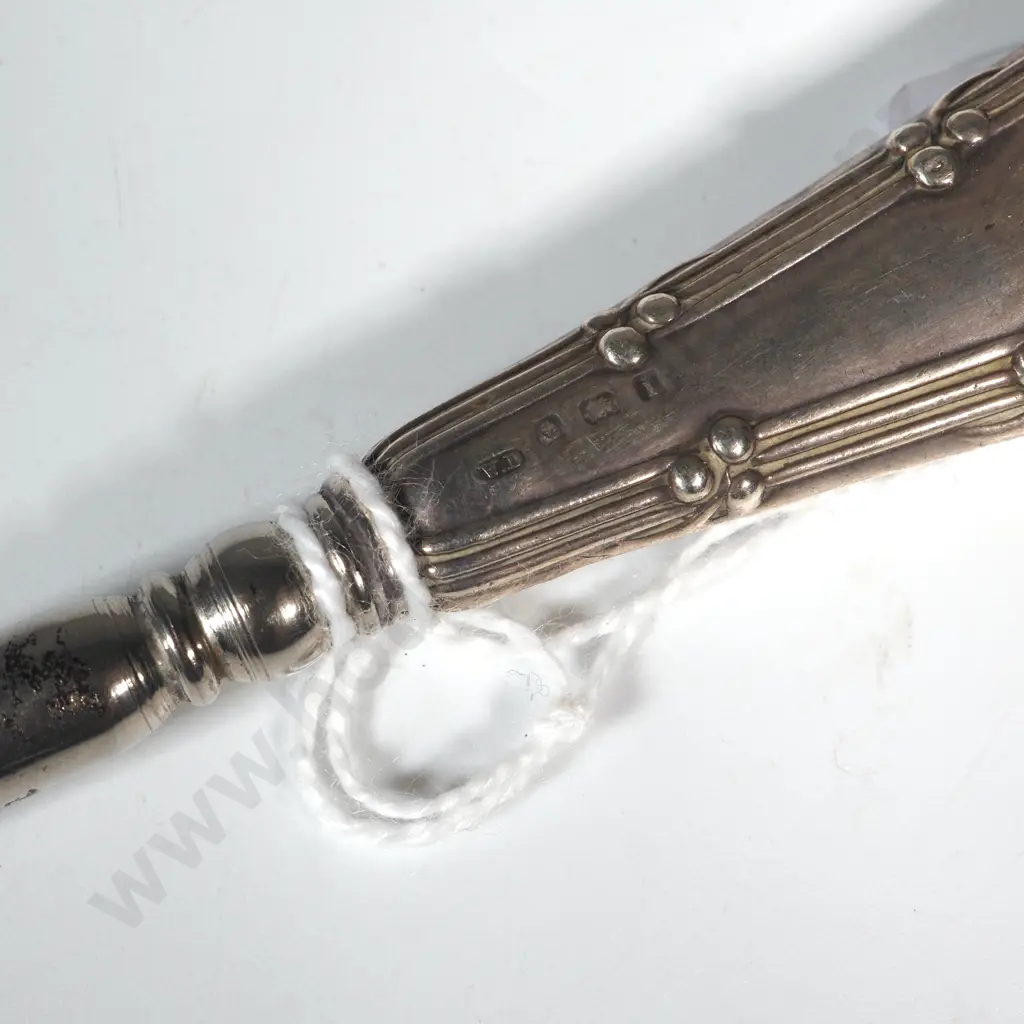 Sterling Silver Boot Hook. Birm 1908 Image 1++