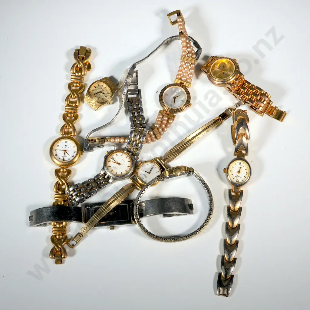 Collection Of Ten Ladies Watches  Image 1++
