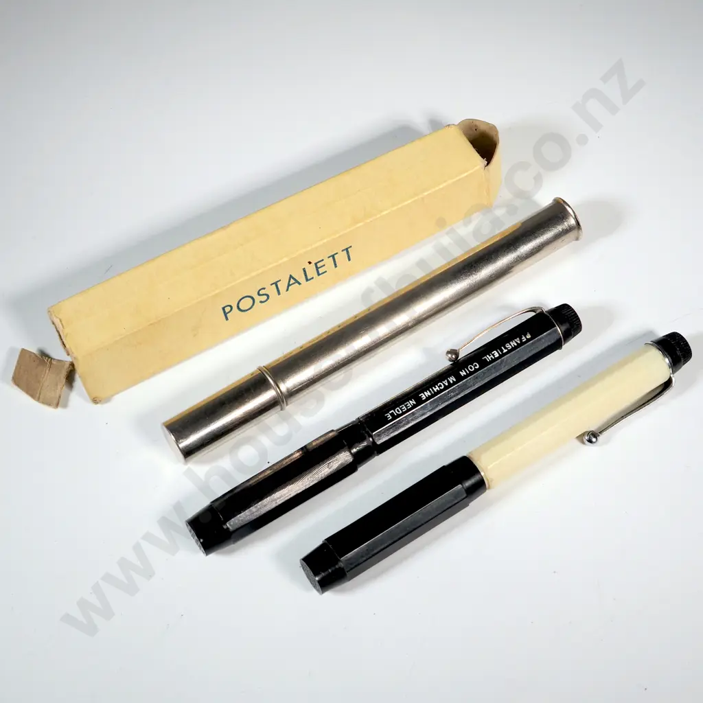 Three Vintage Weighing Scales For Postage Or Coins. One  A Postalett Letter Scale Image 1++