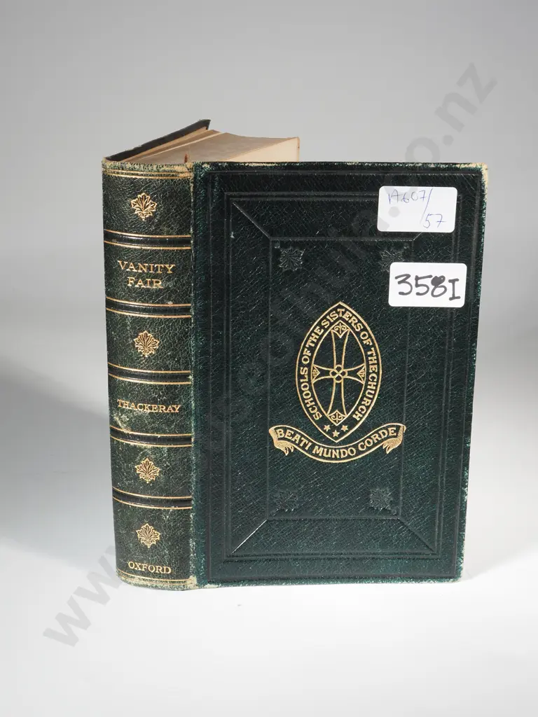 Thackeray, William Makepeace. 1847. Vaniety Fair. The Oxford Thackeray w Illustrations. Image 1++