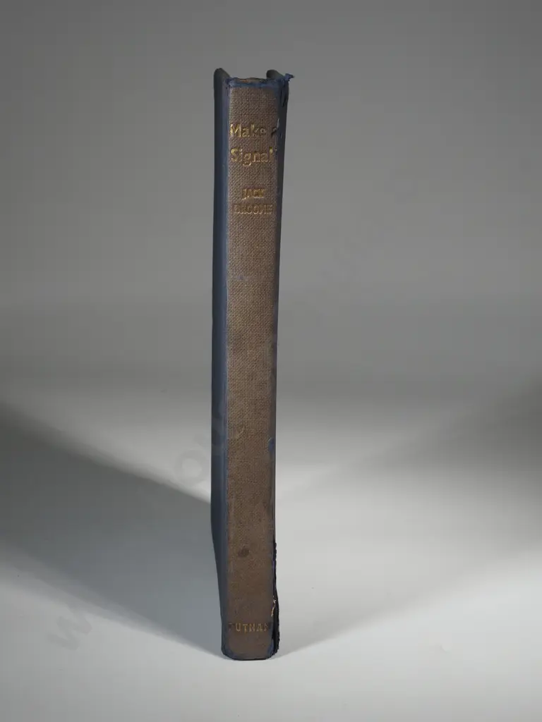 Broome, Captain Jack. 1955. Make a Signal! Putnam Publishers, London. Image 1++