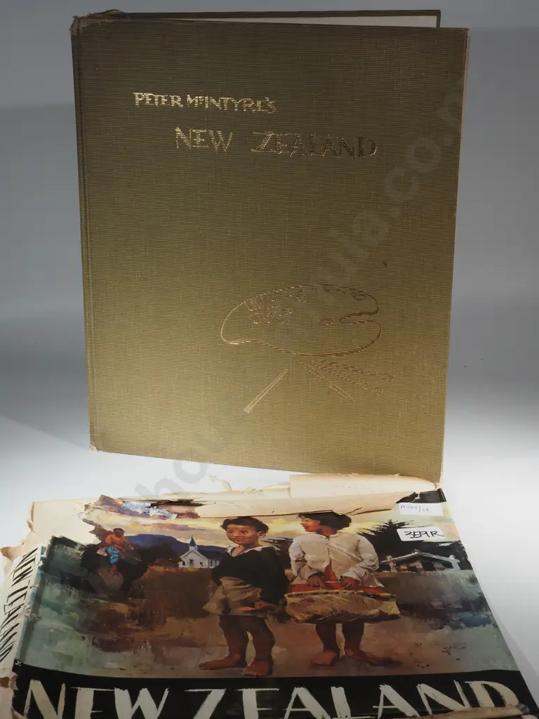 Peter McIntyre's New Zealand By Author Peter McIntyre. Publisher : A.H. & A.W. Reed Image 1++