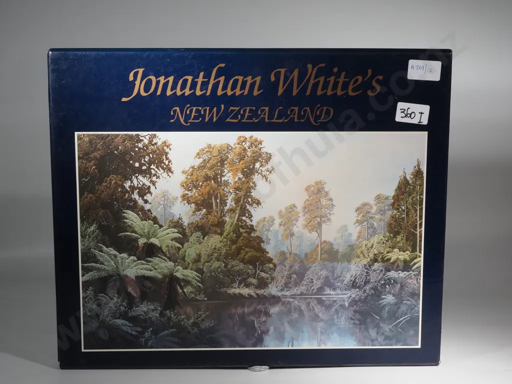 Jonathan White's New Zealand. John Hall-Jones. Hard Copy With Cover Image 1++
