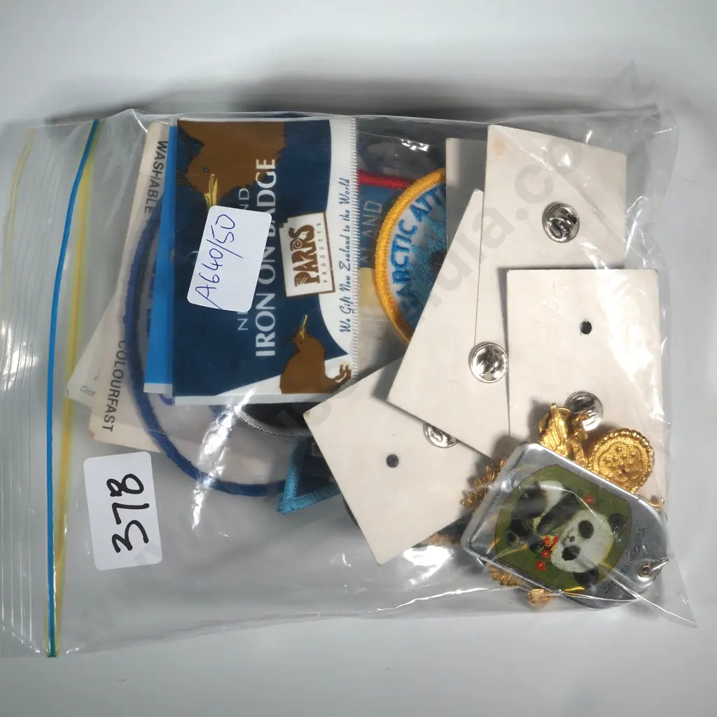 Large Assorted Lot of Cloth Patches & Badges  Image 1++