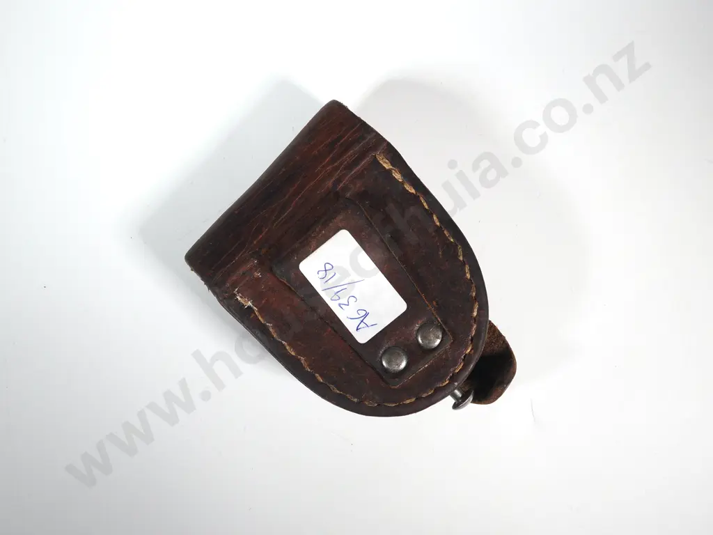 Short & Mason London Leather Cased Barometer - Untested Image 1++