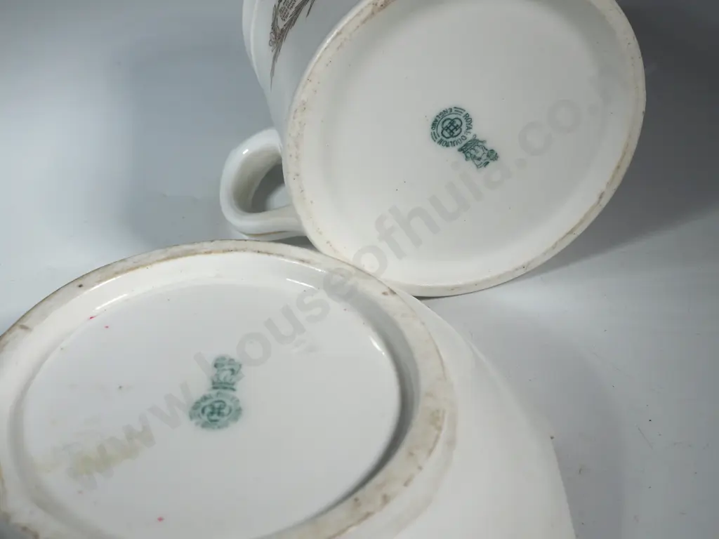 Antique Richard Seddon Royal Doulton Commemorative Mug & Trinket Dish. Image 1++