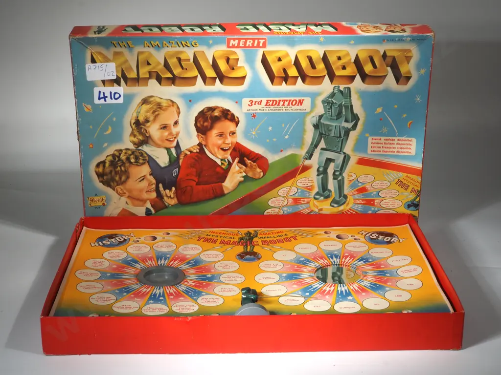 The Amazing Magic Robot Board Game. Image 1++