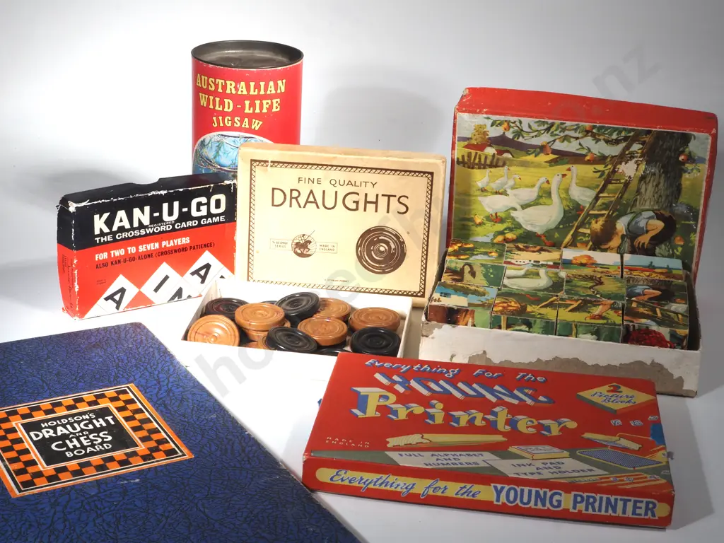 Collection of Games & Two Puzzles. Image 1++