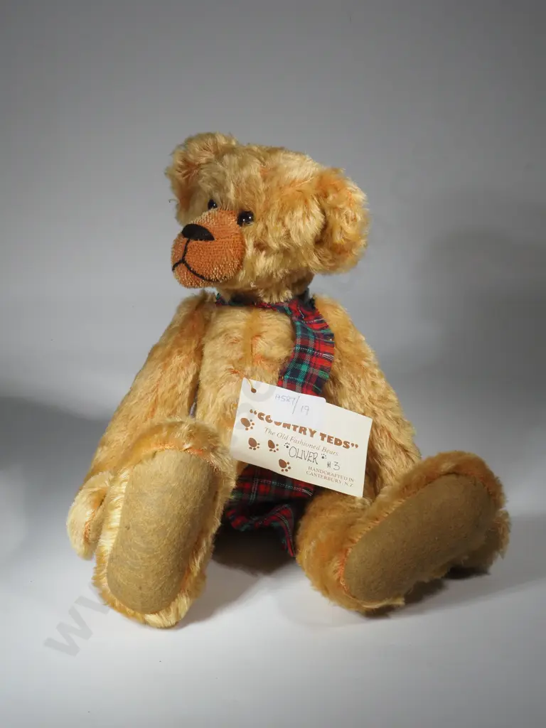 Teddy Bear- "Country Teds" The Old Fashioned Teds. Oliver #3  Image 1++