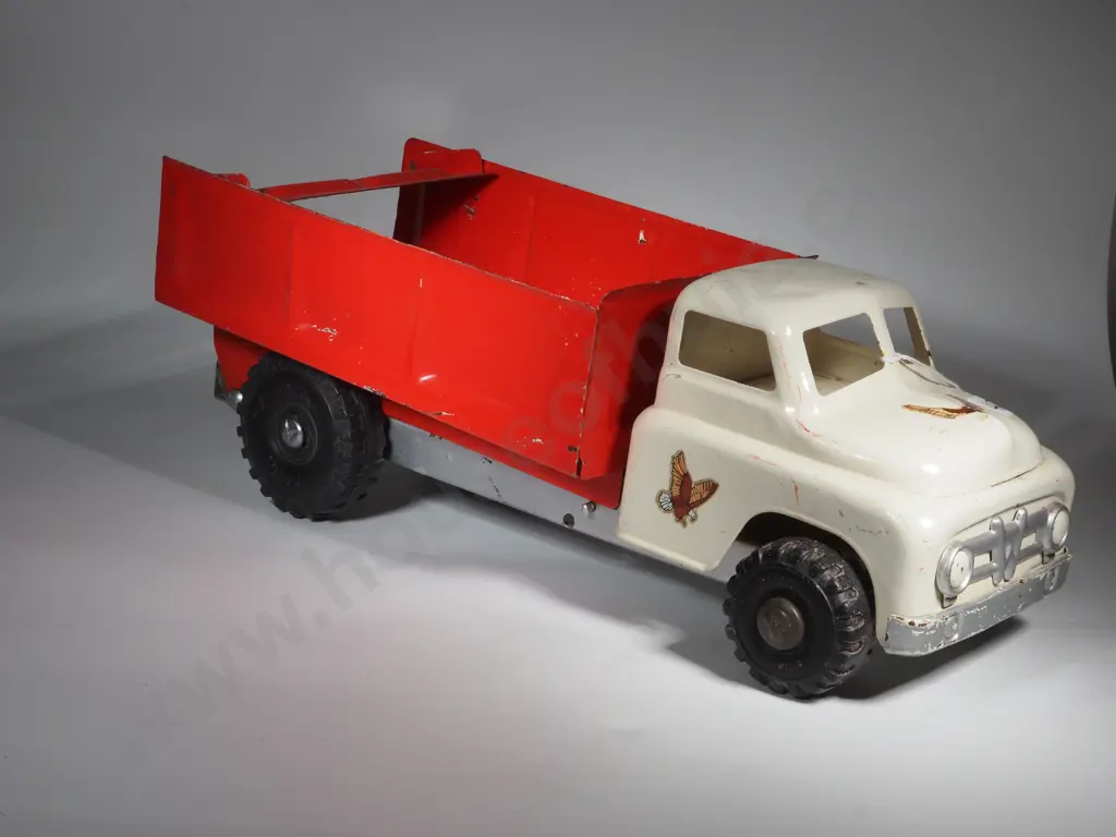 Vintage Metal Toy Dump Truck Possibly Manufactured By Structo Or Buddy L.  Image 1++