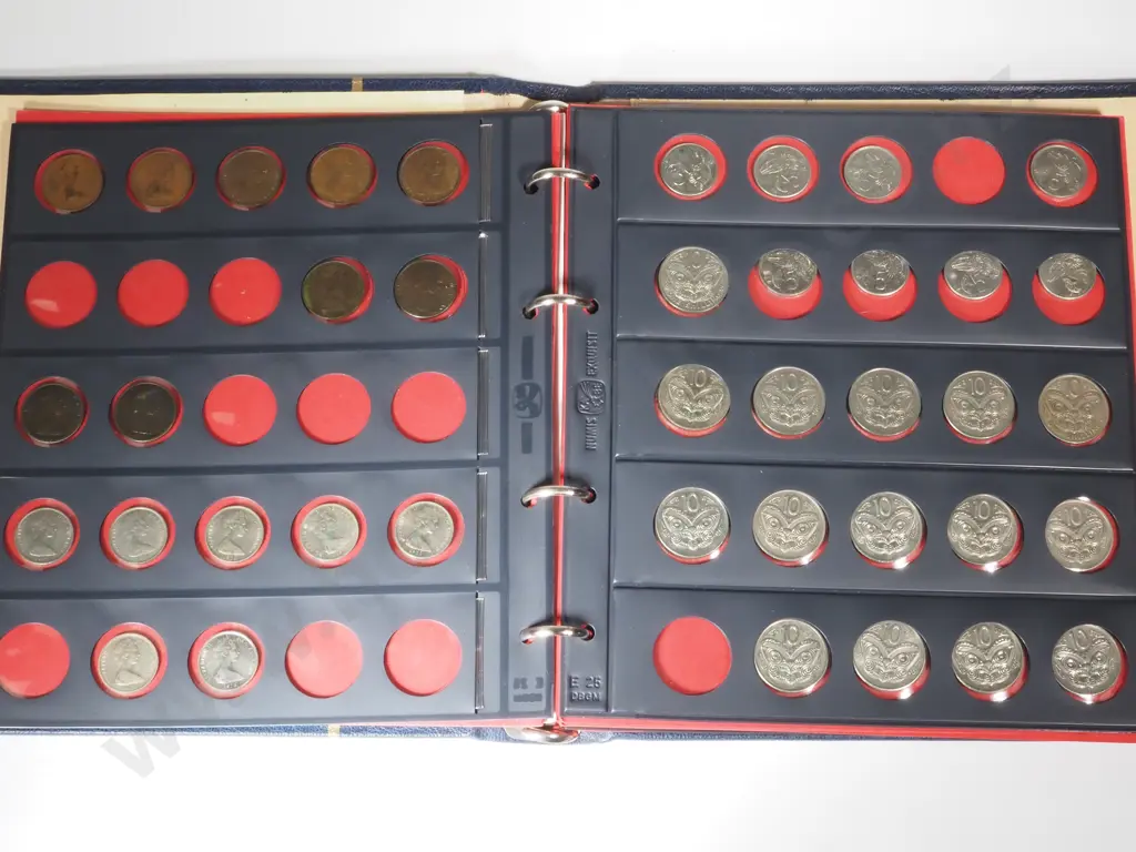 Album Containing Decimal Coins Including  1,2,5,10, 20 & 50 Cent Coins. Some Coins Missing Image 1++