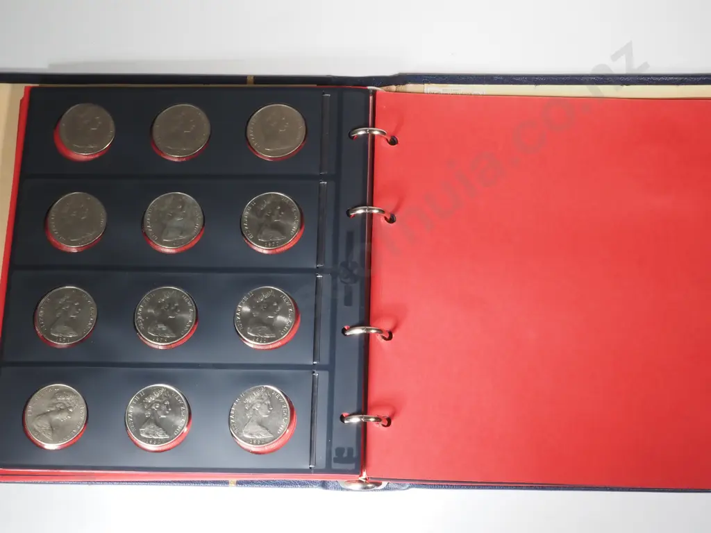 Album Containing Decimal Coins Including  1,2,5,10, 20 & 50 Cent Coins. Some Coins Missing Image 1++