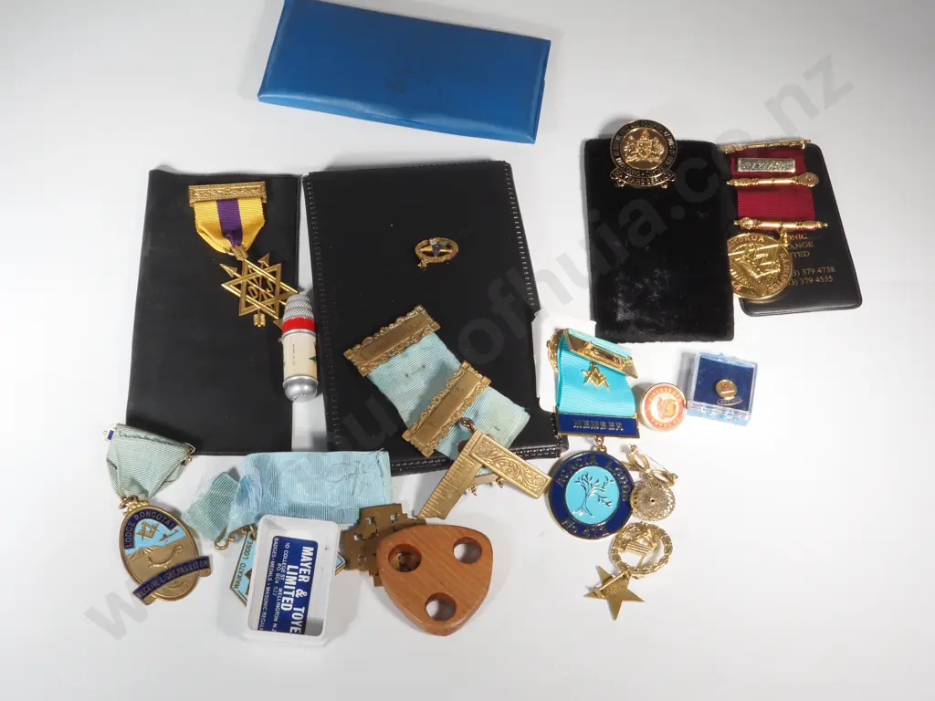 Collection Of Masonic Lodge Medals Image 1++