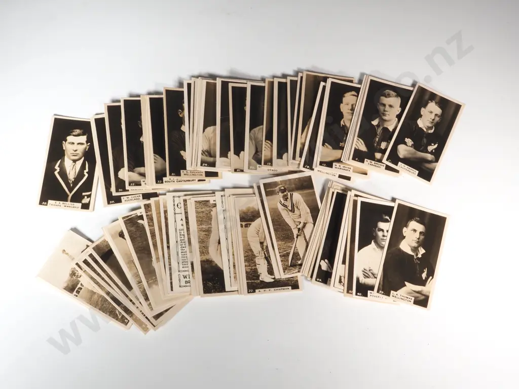 Collection Of "All Blacks" Cigarette Cards & NZ Cricketers From The Early 20s Image 1++