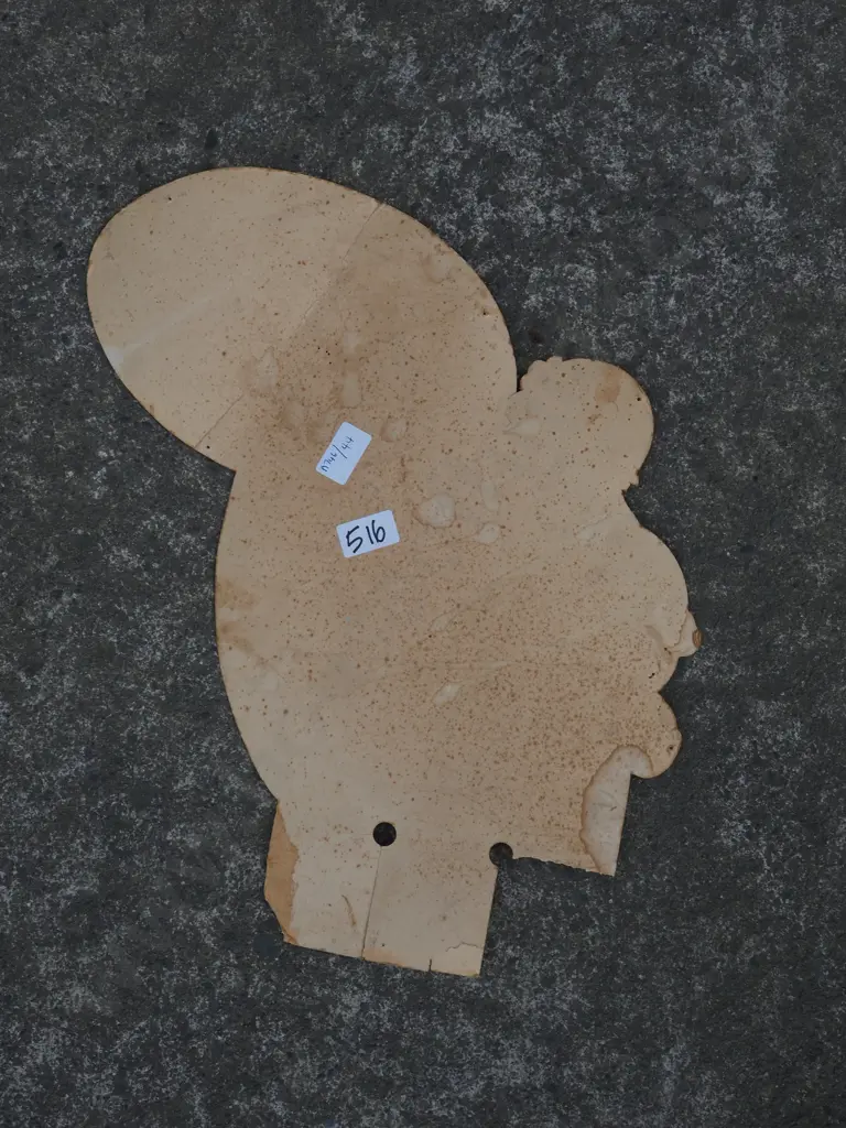 Cardboard Advertising Signed. "Look For Me In Every Bar Of Fairy" Image 1++