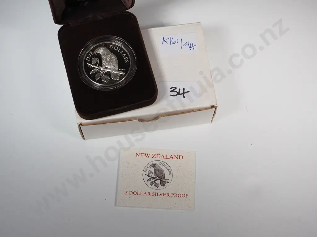 1996 Kaka Proof $5 Silver Coin  Image 1++