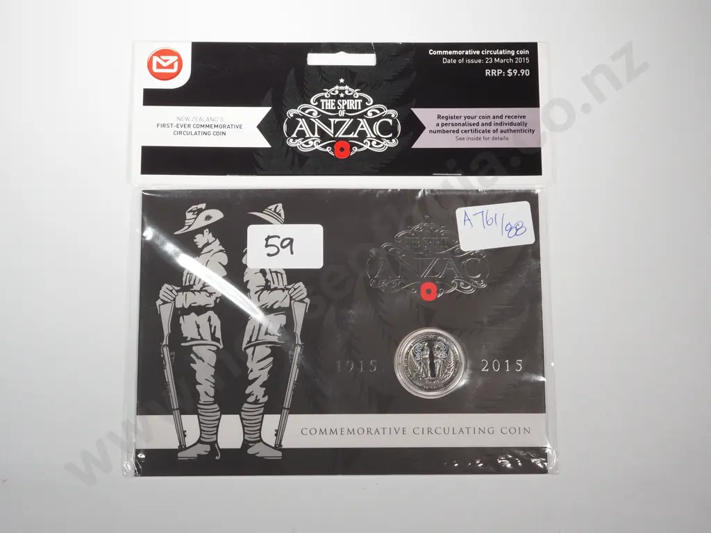 1915-2015 Spirit of Anzac Commemorative Circulating Coin  Image 1++