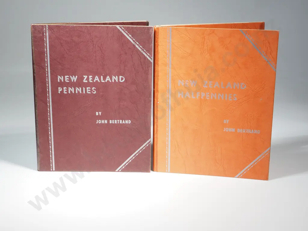 Two New Zealand Bertrand Albums - Pennies & Half Pennies - Both missing 1966 & Variety's - Pennies Missing 65 Also  Image 1++