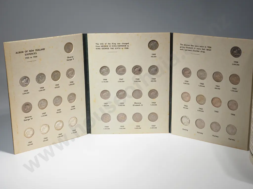 Complete Bertrand Sixpences Set  Image 1++