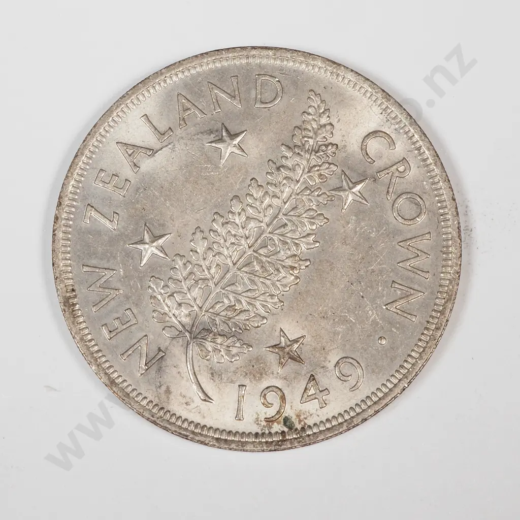 1949 New Zealand Crown  Image 1++