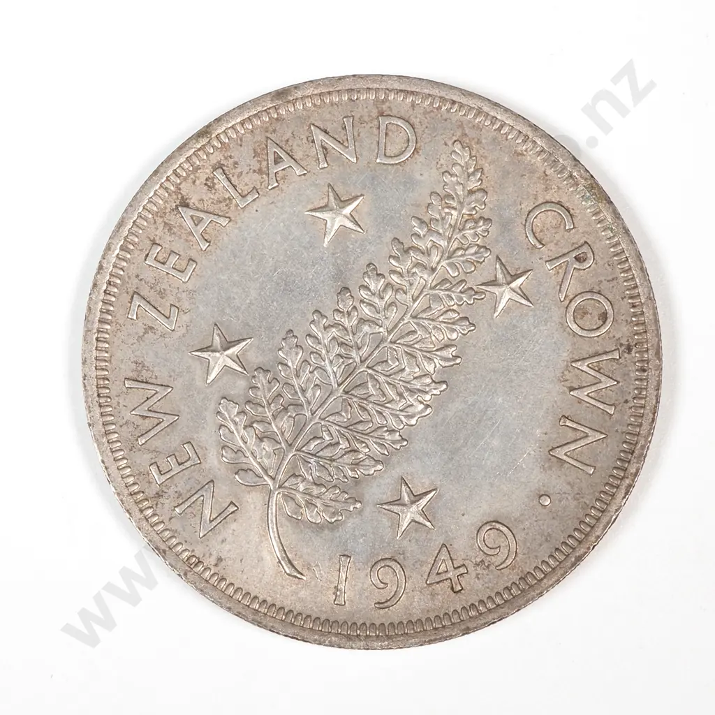 1949 New Zealand Crown  Image 1++