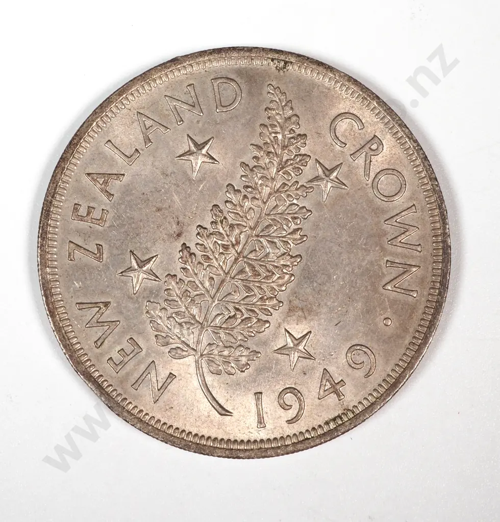 1949 New Zealand Crown  Image 1++