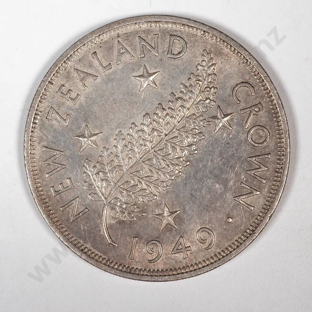 1949 New Zealand Crown  Image 1++