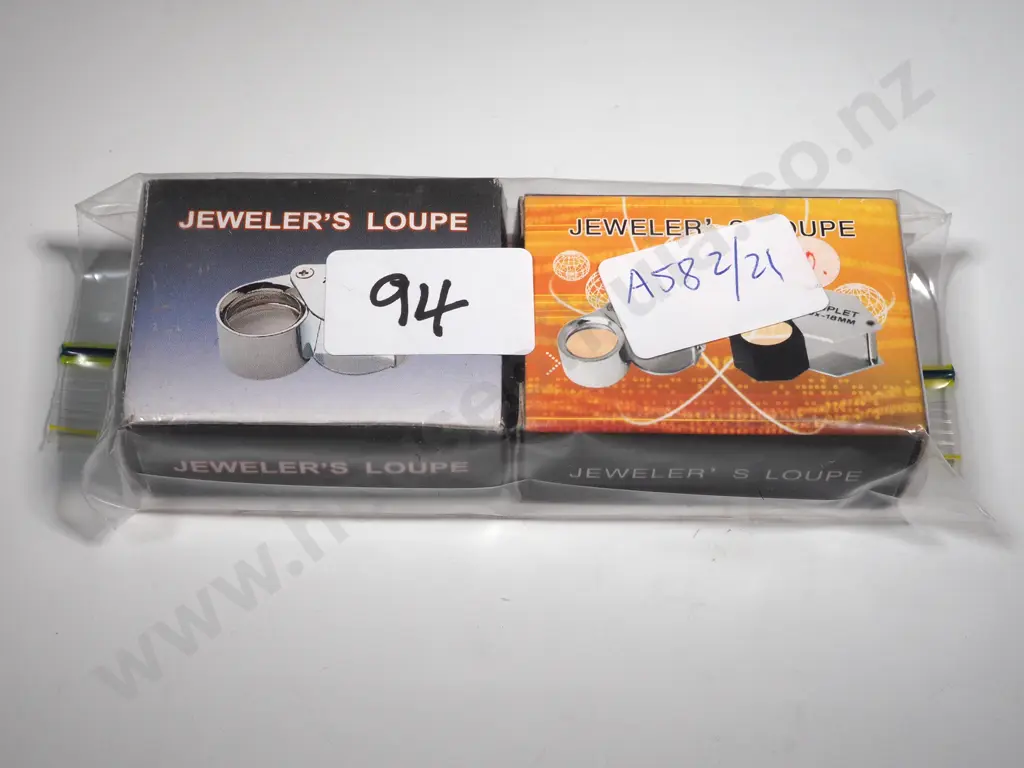 Two Silver Jewellers Loupes 10x & 20x - New in Packaging  Image 1++