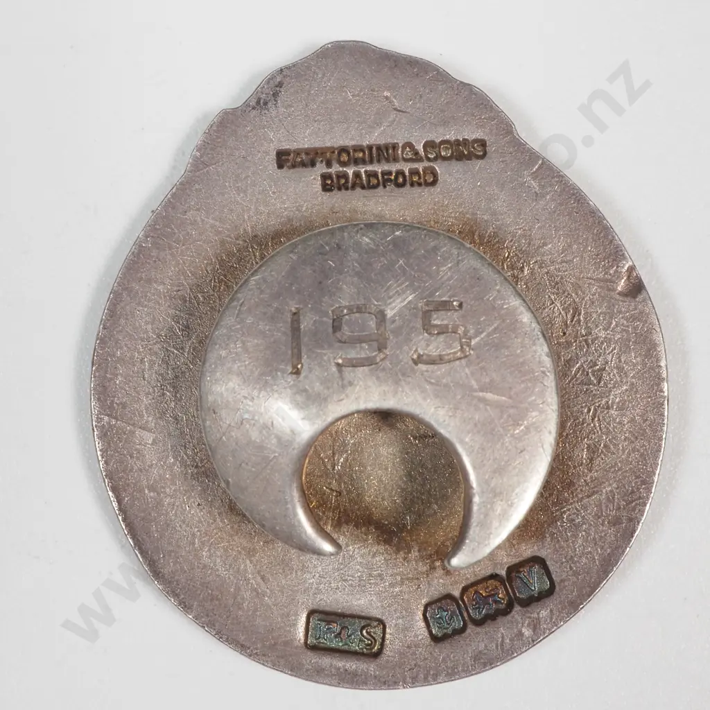 Journalists Association of New Zealand Silver Pin Image 1++