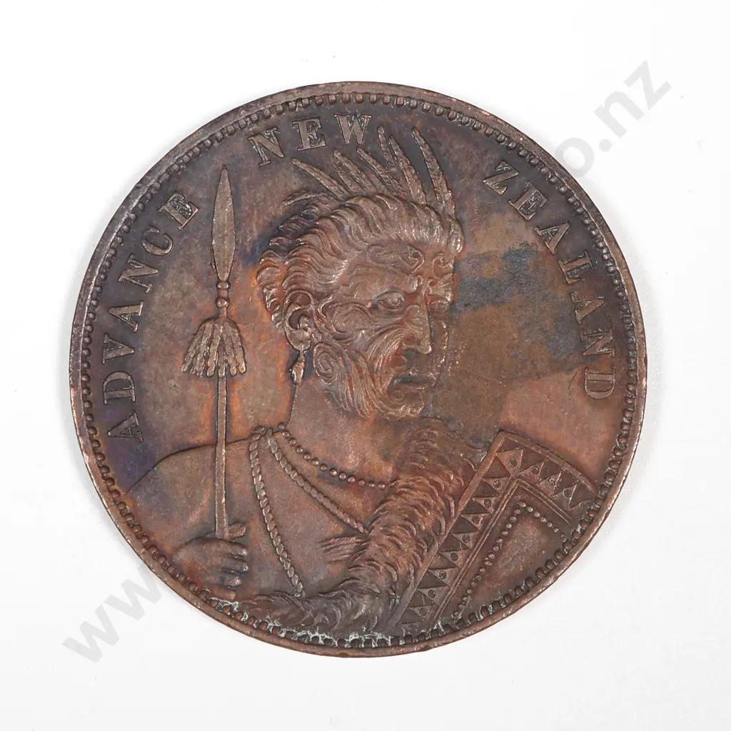 Advance New Zealand Bronze Token  Image 1++