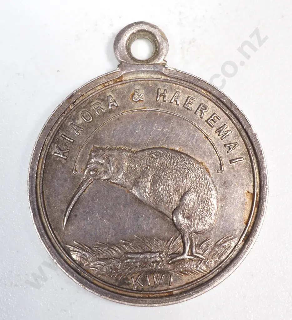 1906-07 Christchurch Exhibition Silver Medal  Image 1++