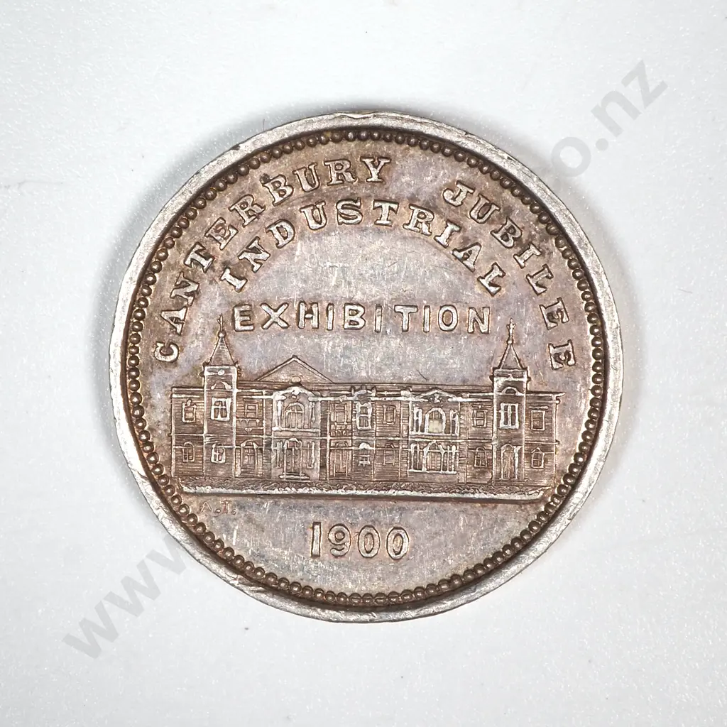 1900 Canterbury Industrial Exhibition - Commemorating the Charlotte Jane - One of the First Four Ships   Image 1++