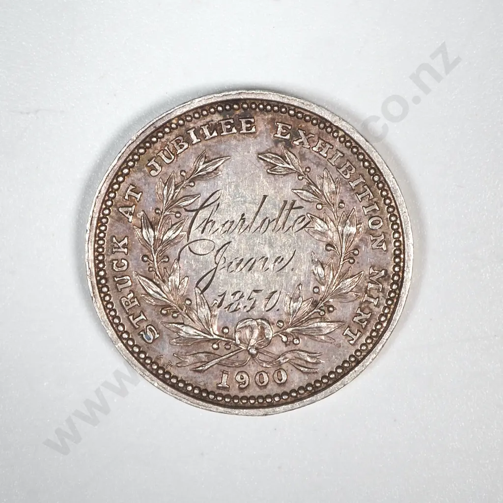 1900 Canterbury Industrial Exhibition - Commemorating the Charlotte Jane - One of the First Four Ships   Image 1++