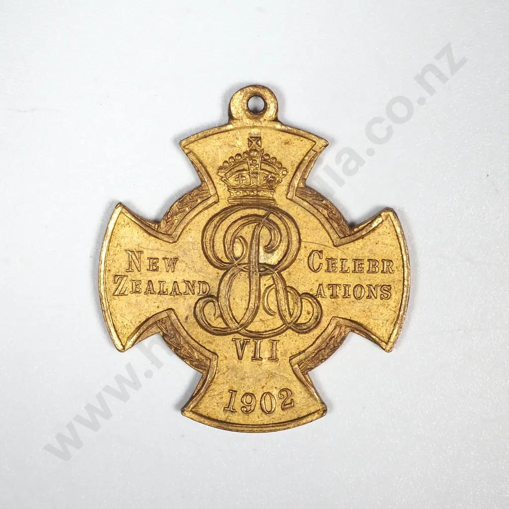 1902 Edward VII Token  Image 1++