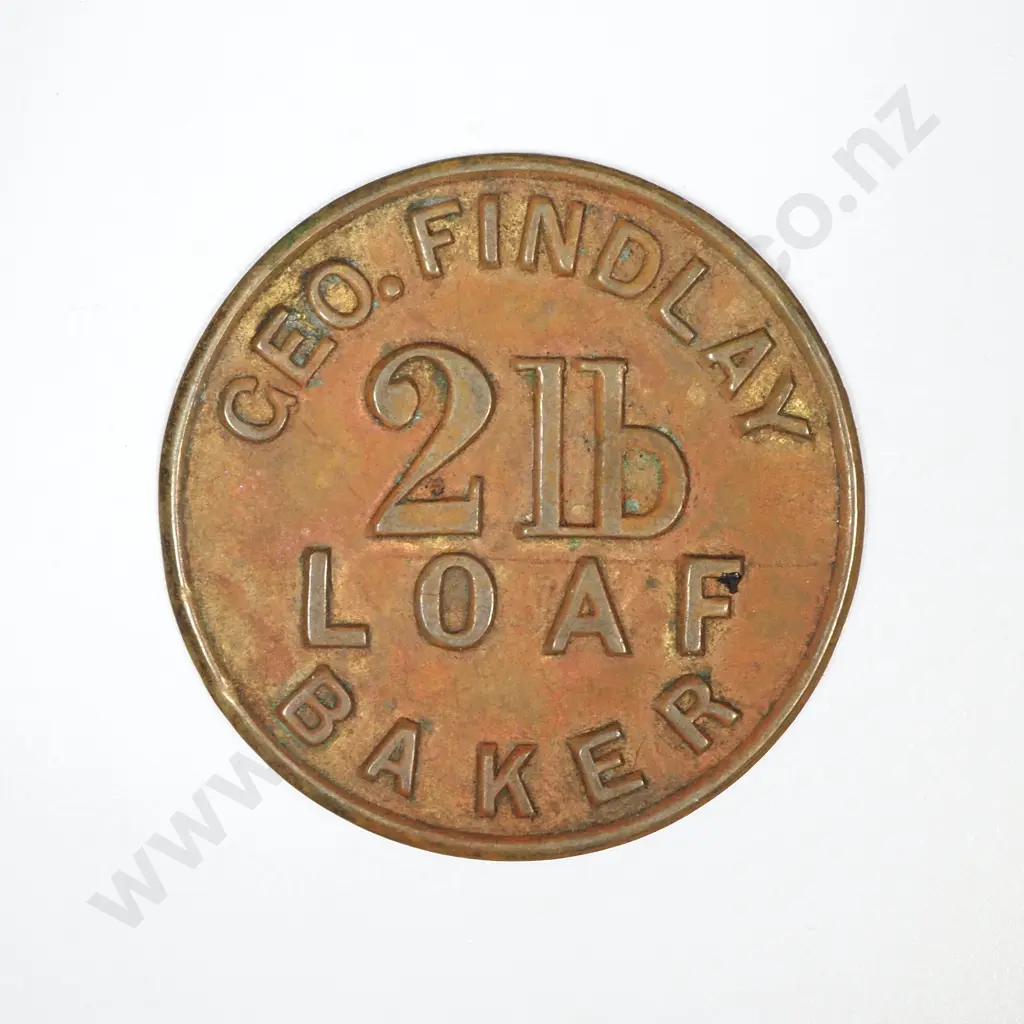 New Zealand George Findlay 2 LB Loaf - Bread Token  Image 1++