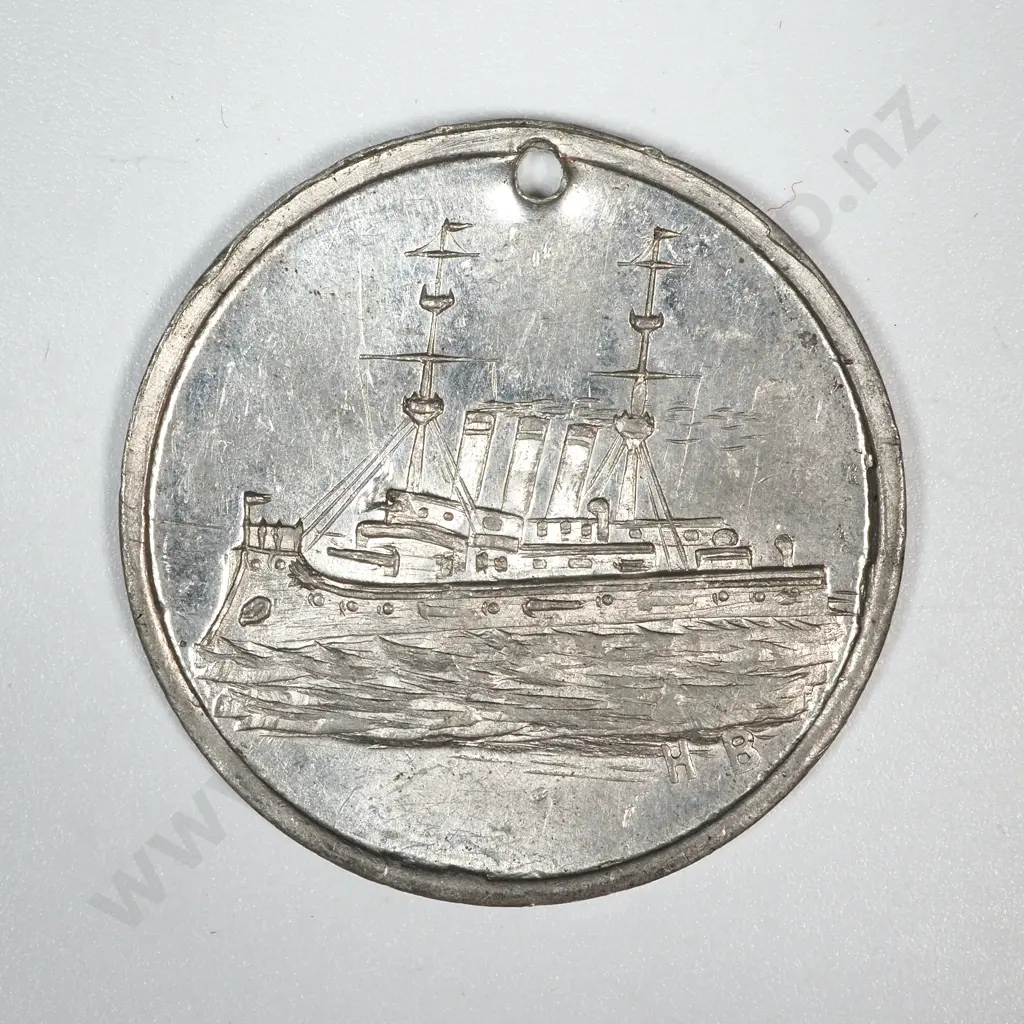 1908 New Zealand Commemoration of the American Fleets Visit to the Dominion  Image 1++