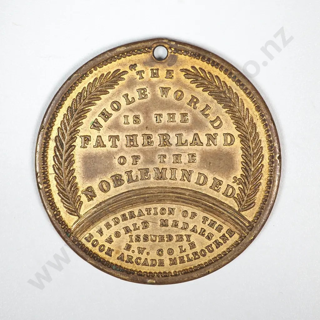 Token - Country & Religion - Book Arcade Melbourne Fatherland of the Nobleminded  Image 1++