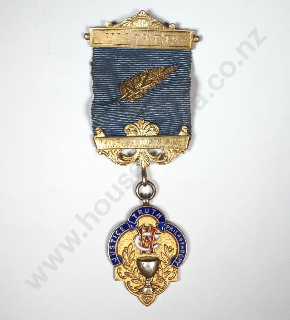 Masonic Medal 1929 w English Hallmarks Image 1++