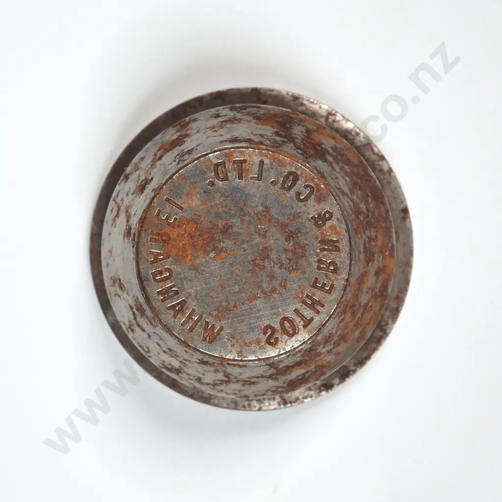 Vintage New Zealand Whangerai Token Die  Image 1++