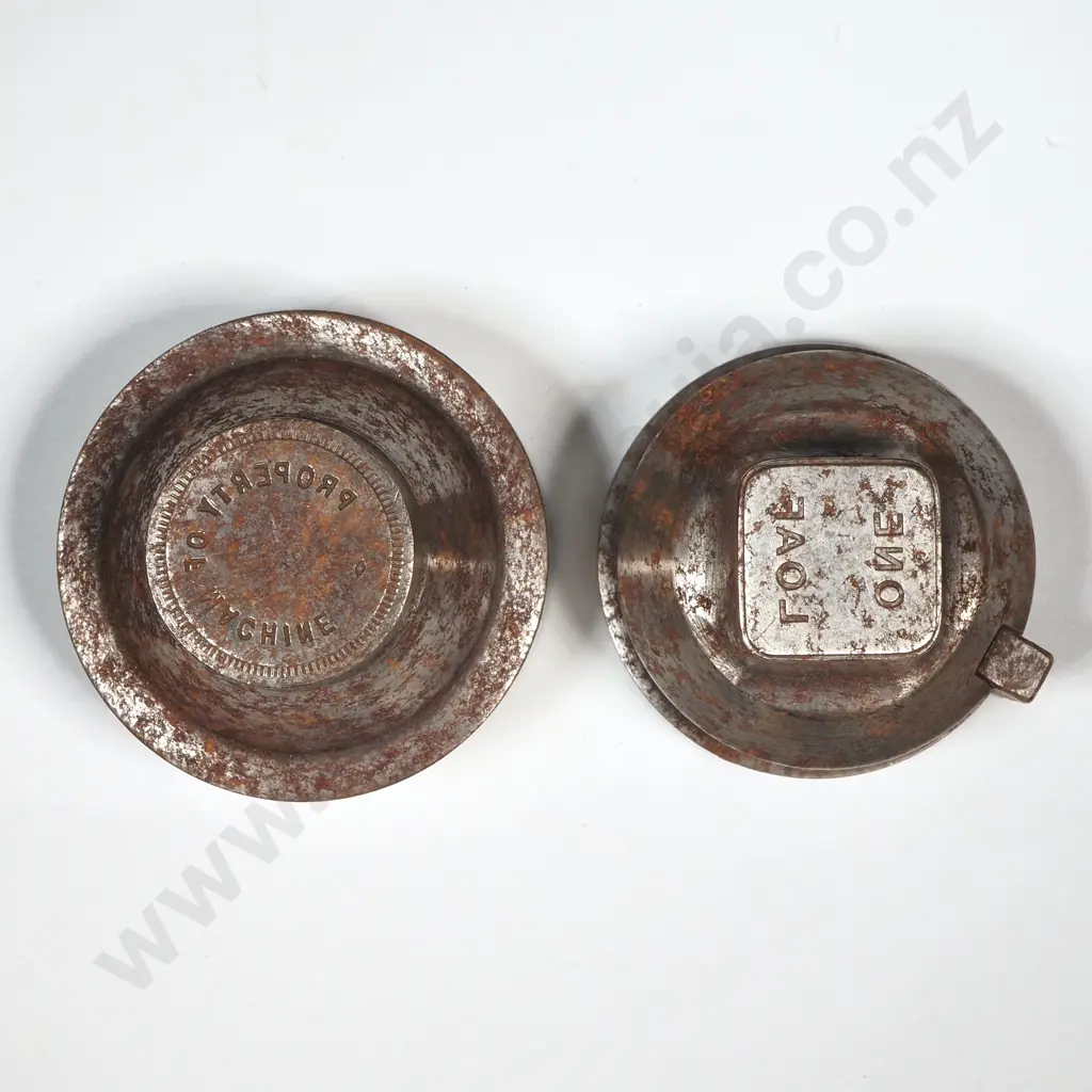 Two Vintage New Zealand Dies  Image 1++