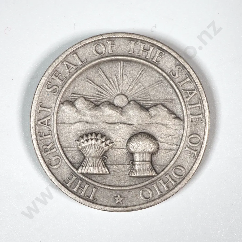 Ohio Wilbur & Orville Wright .999 Silver High Relief Commemorative Coin - Statehood Art Medal  Image 1++