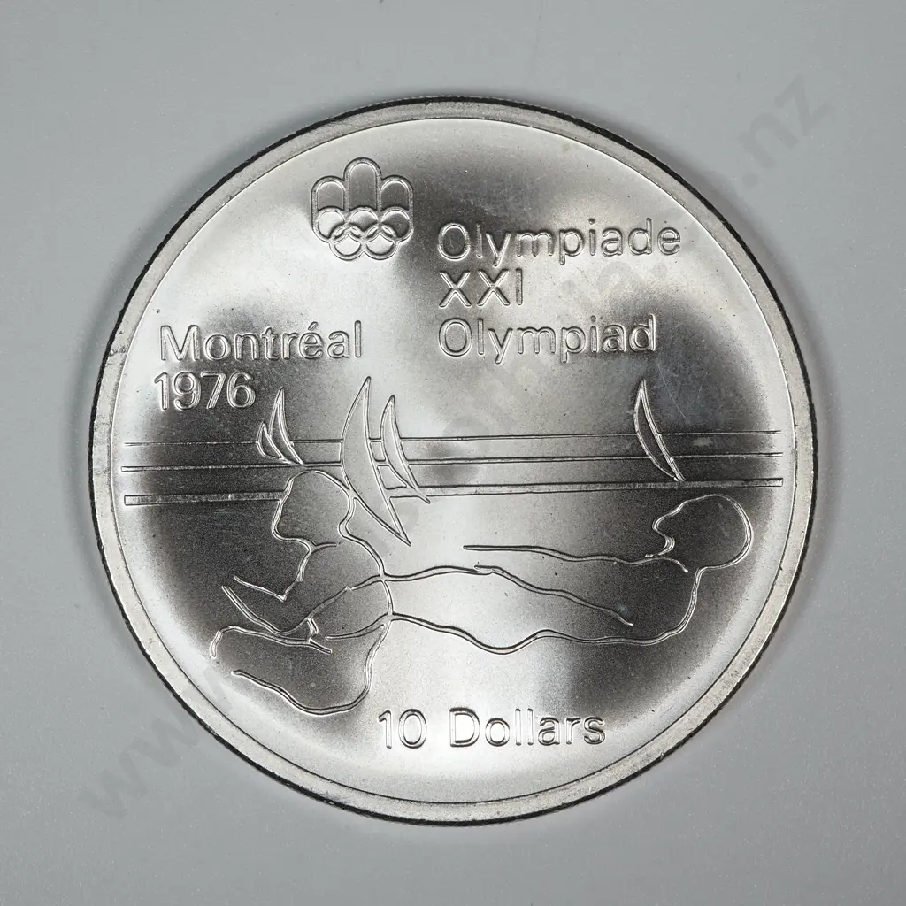 1976 Canada Silver $10 Coin - ASW 44.95 Grams  Image 1++