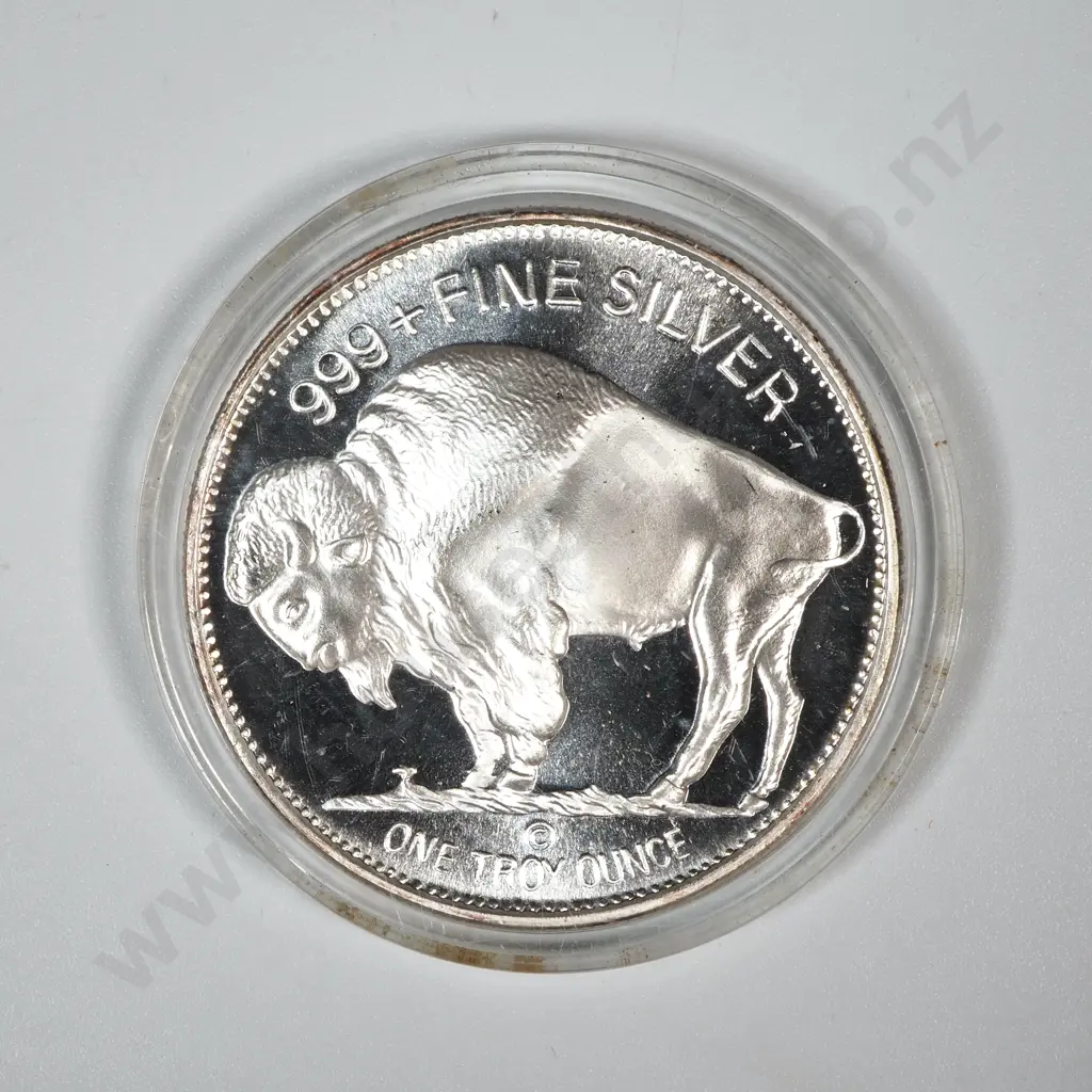 United States One Troy Ounce Silver Round Image 1++