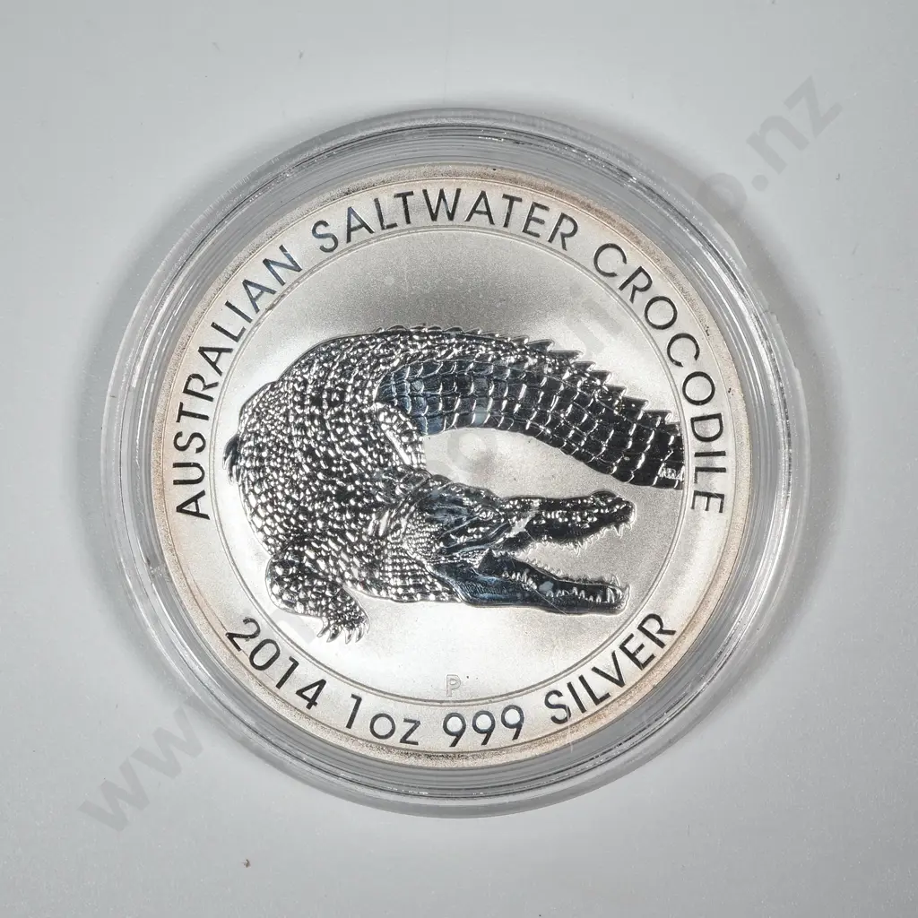 2014 Australia One Dollar One Ounce Silver Coin Image 1++