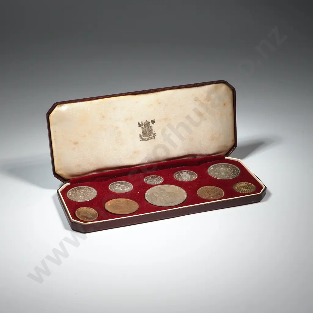 Queen Elizabeth 1953, Specimen Proof Coin Set  Image 1++