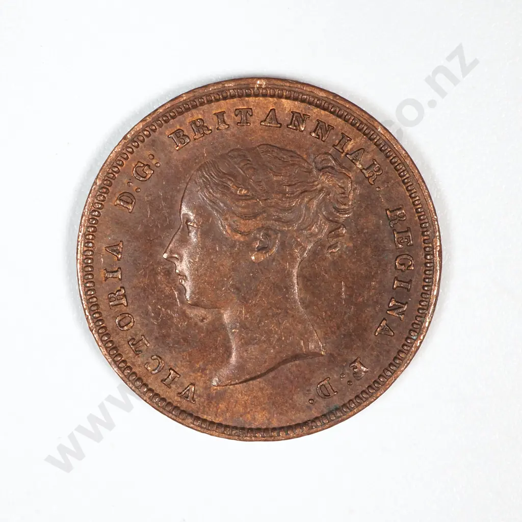 1844 United Kingdom Half Farthing - Some Mint Lustre  Image 1++
