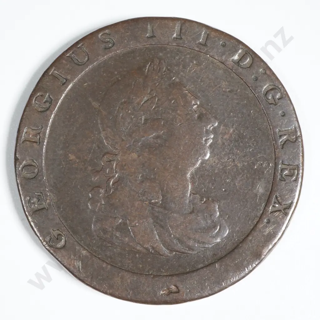 1797 British Cartwheel Penny  Image 1++