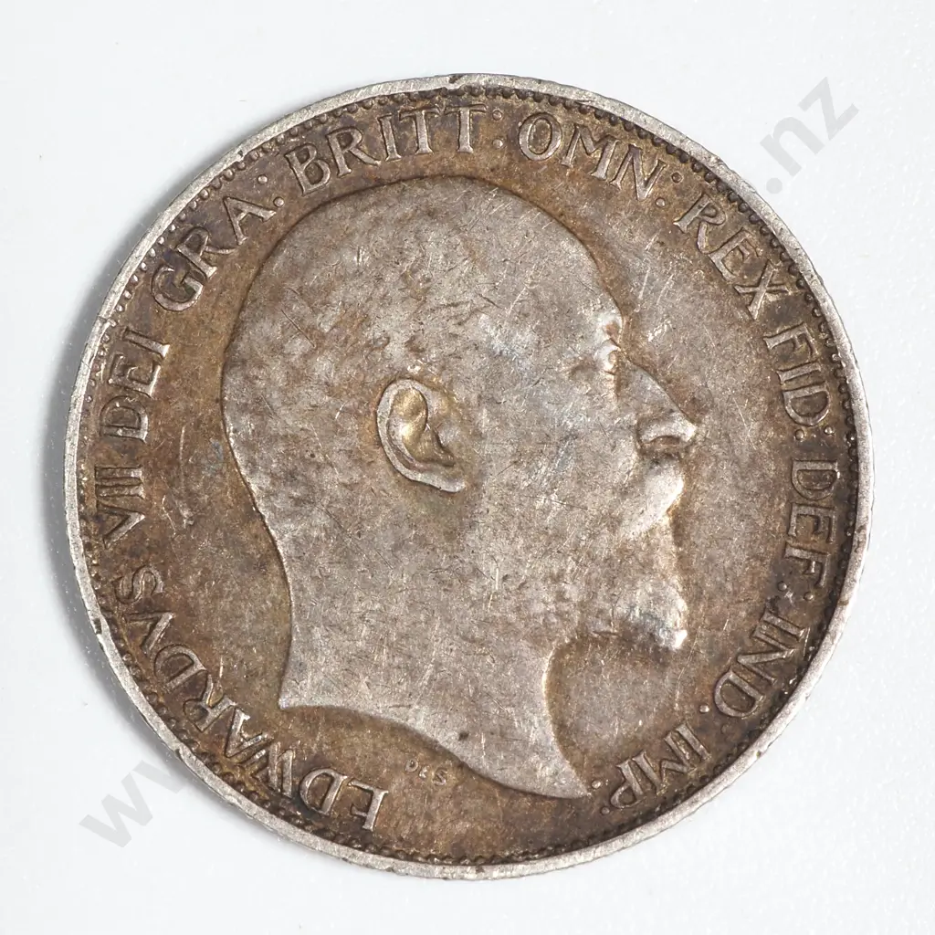 1902 United Kingdom Sixpence  Image 1++