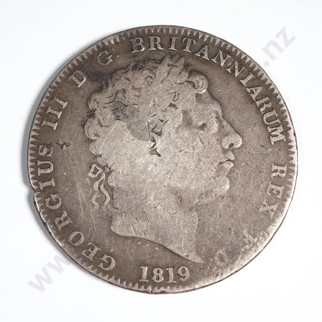 1819 United Kingdom Full Crown  Image 1++