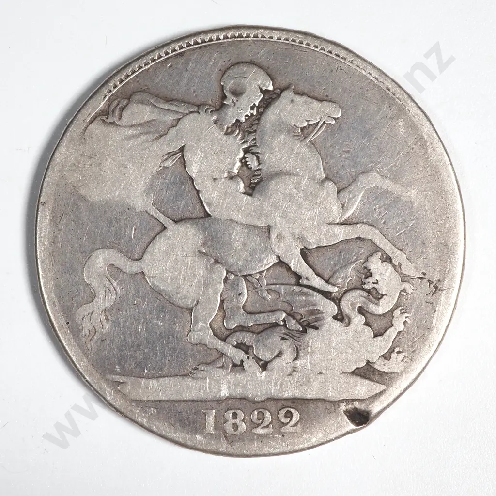 1822 United Kingdom Crown  Image 1++